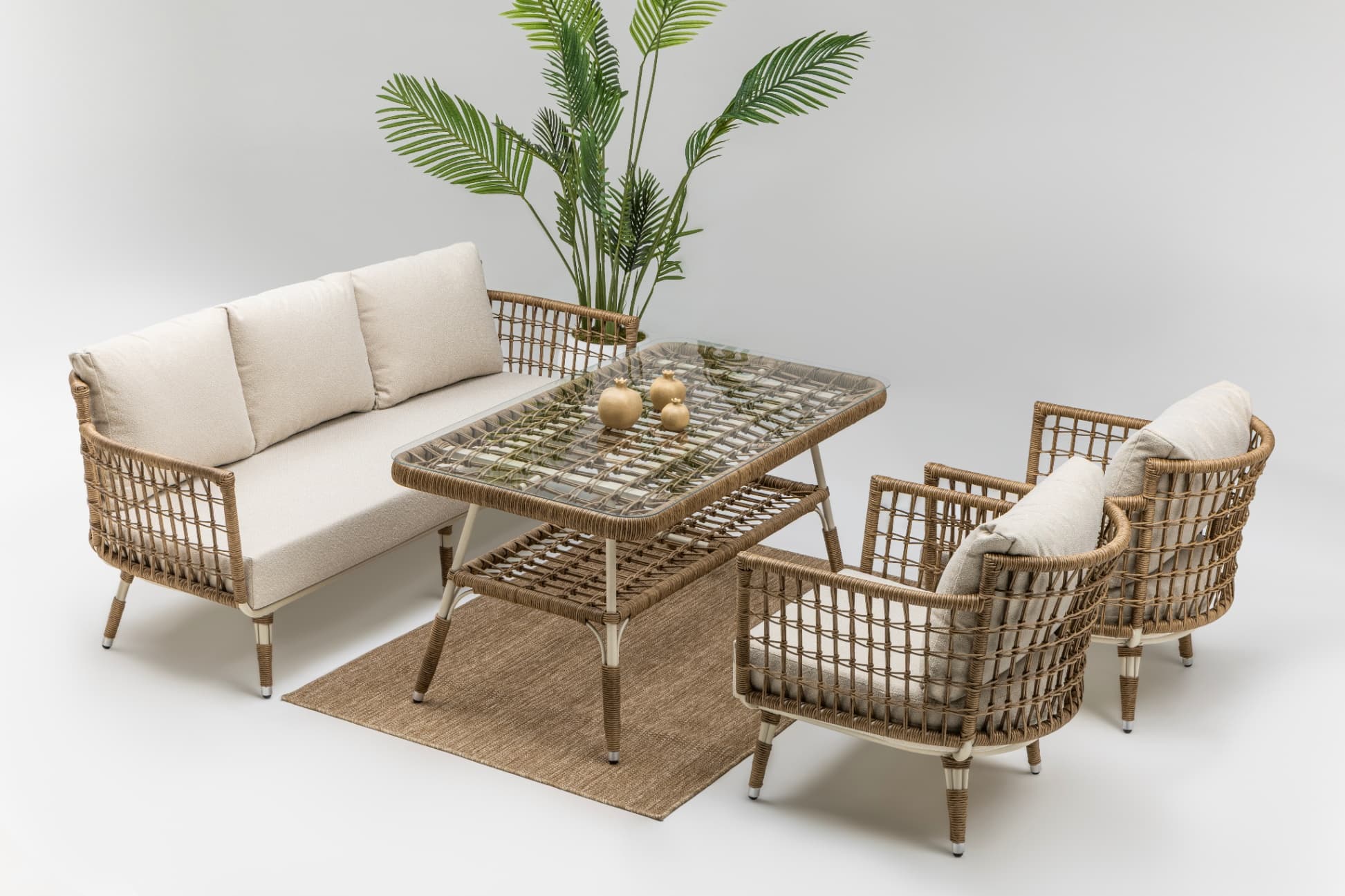 Milano Rattan Oturma Grubu
